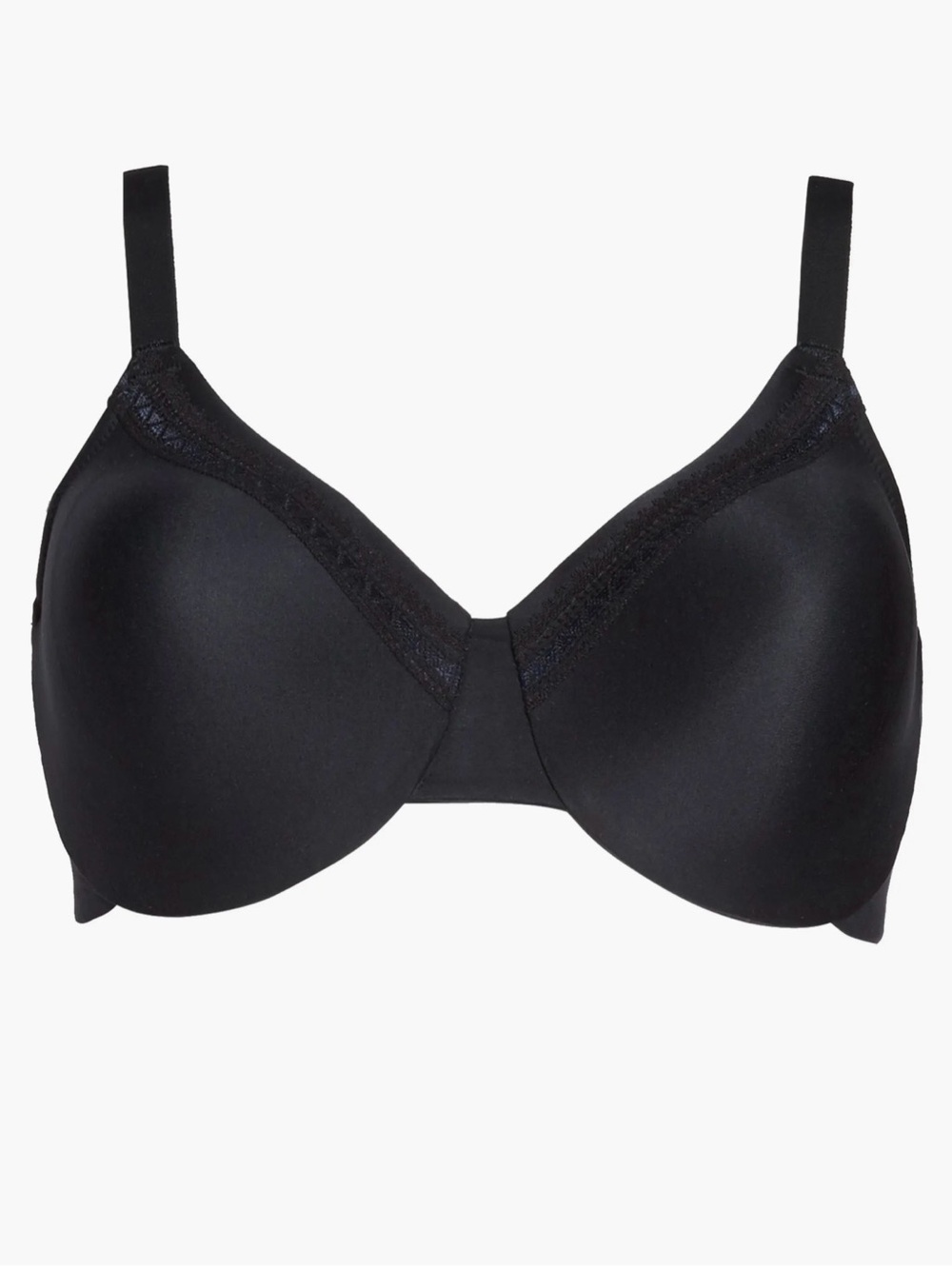 Wacoal Perfect Primer Full Coverage Bra Style 855213 Sz 40G Black New NWT
